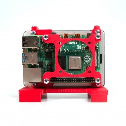 TerraPi Raspberry Pi SSD Case / RPi NAS Server Case with FAN Hat
