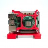 TerraPi Raspberry Pi SSD Case / RPi NAS Server Case with FAN Hat