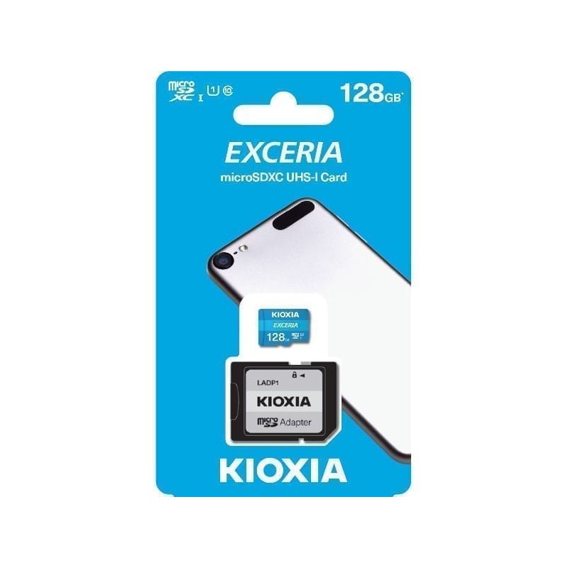 Exceria Kioxia microSDHC-I Card 128 GB