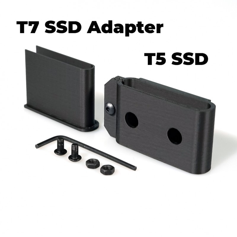 SSD Holder for PK1 Stands (Compatible with T5 / T7 SSDs) 