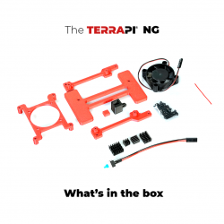 The TerraPi NG (including a power Button)